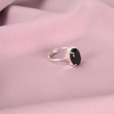 Black Tourmaline Ring