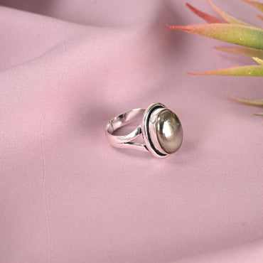 Pyrite Polished Ring