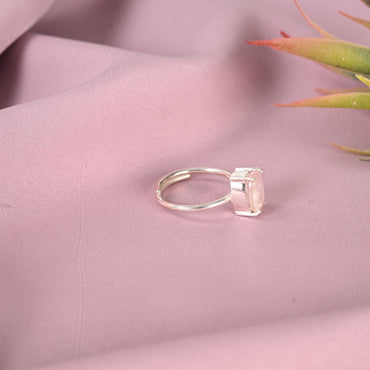 Rose Quartz Ring