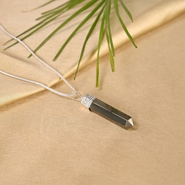 Pyrite Pencil Pendant