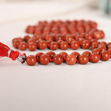 Red Jasper Mala