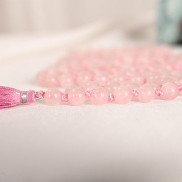 Rose Quartz Mala