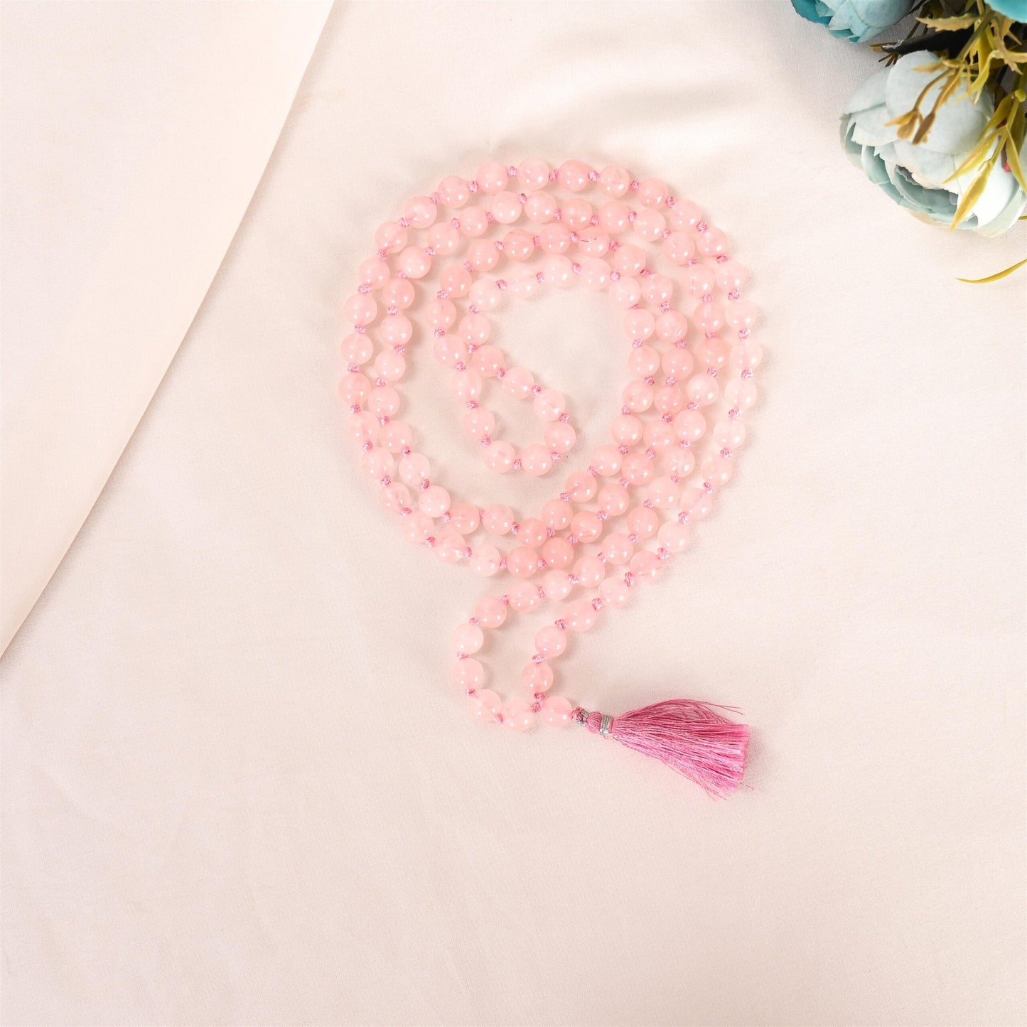 Rose Quartz Mala