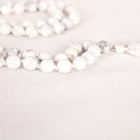 Howlite Mala