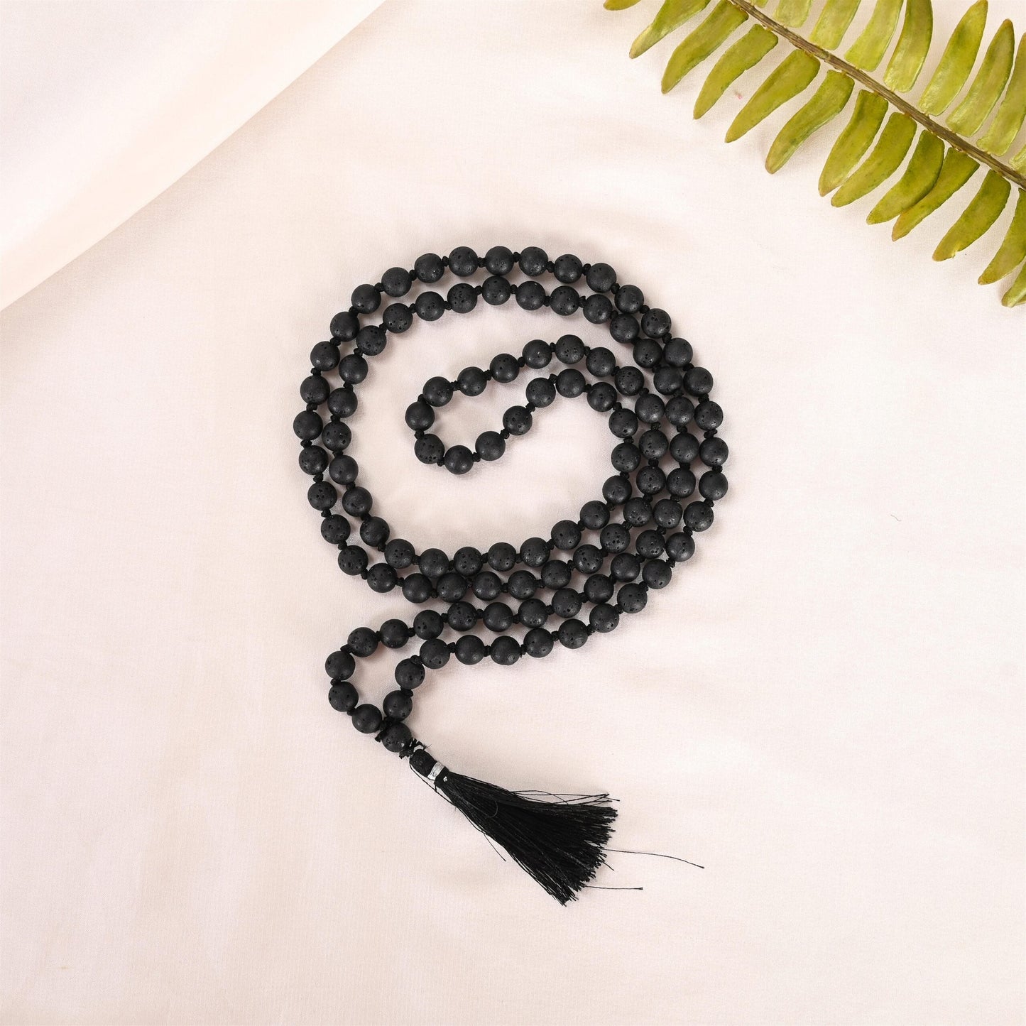 Black Lava Mala