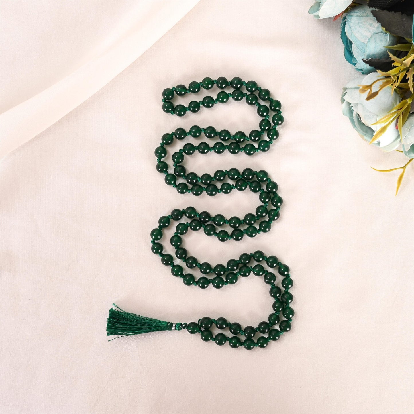 Green Jade Mala